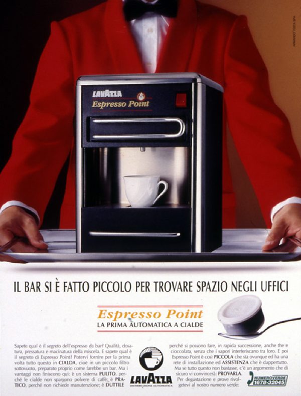 Lavazza 1989 – La Première Machine à Café à Capsule | Lavazza